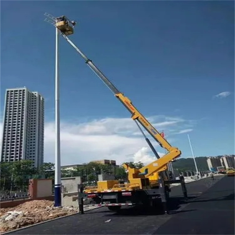 东坡维修路灯的曲臂升降车出租